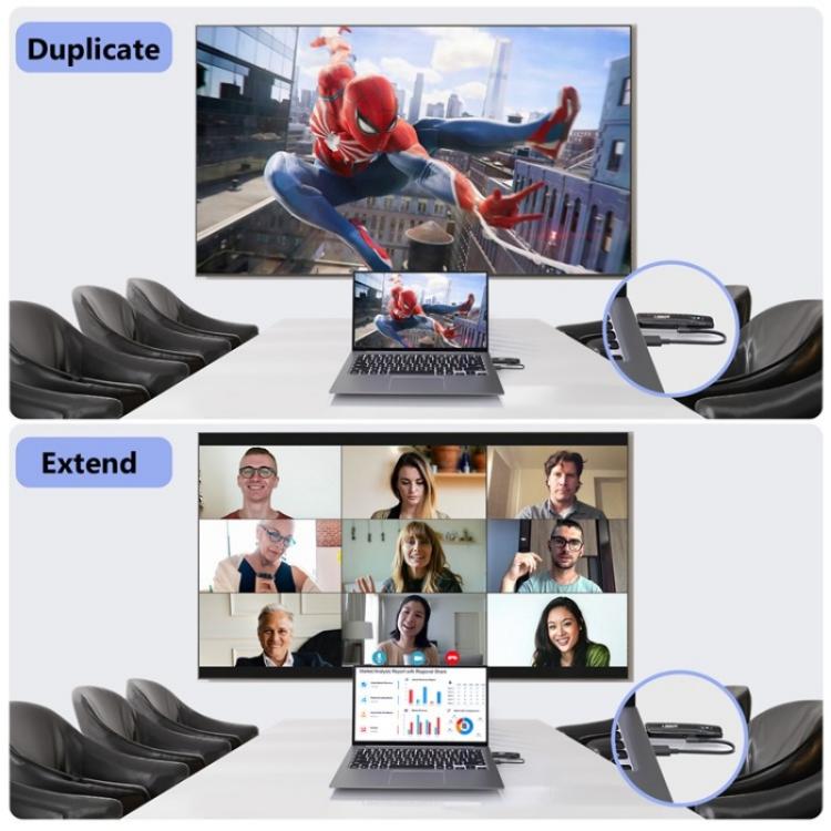 VRRIIS 094 100m HD Video Transmitter Receiver Wireless HDMI Extender 1080P - Adapter by buy2fix | Online Shopping UK | buy2fix