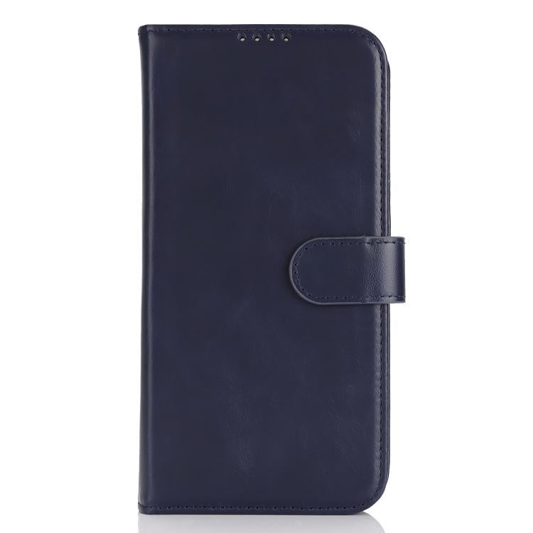For iPhone 12 / 12 Pro Genuine Leather Card Wallet MagSafe Phone Case(Dark Blue) - iPhone 12 / 12 Pro Cases by buy2fix | Online Shopping UK | buy2fix