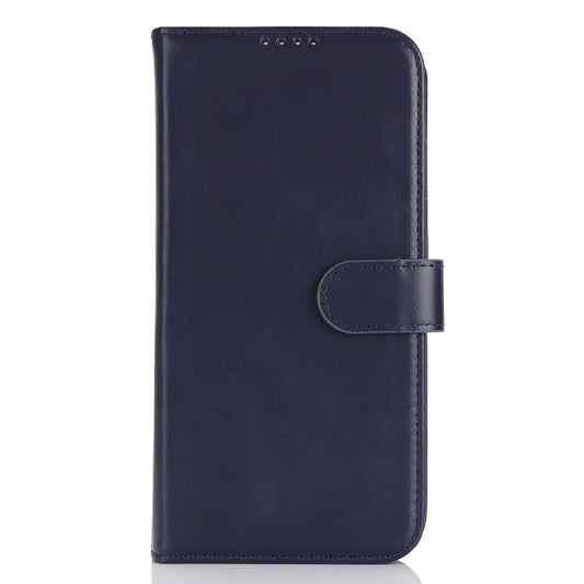 For iPhone 16 Pro Max Genuine Leather Card Wallet MagSafe Phone Case(Dark Blue) - iPhone 16 Pro Max Cases by buy2fix | Online Shopping UK | buy2fix