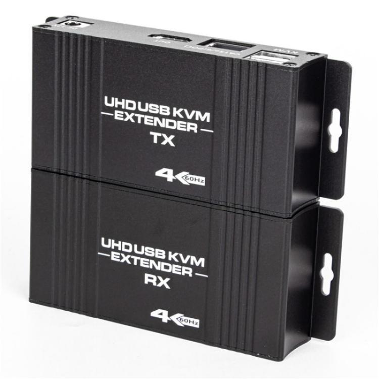 D5-1 / D6-1 80m Cat6 / 5e Network Cable Extender Computer Control HDMI KVM Extender, Plug:US Plug - Adapter by buy2fix | Online Shopping UK | buy2fix