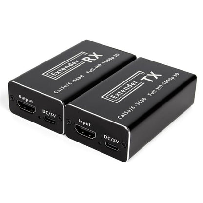 D1-1 / D2-1 Network Cable HD Video Signal Transmitter 50m Extender HDMI to RJ45 Extender, Plug:EU Plug - Adapter by buy2fix | Online Shopping UK | buy2fix