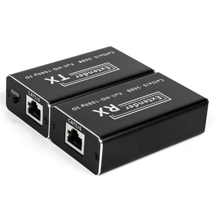 D1-1 / D2-1 Network Cable HD Video Signal Transmitter 50m Extender HDMI to RJ45 Extender, Plug:EU Plug - Adapter by buy2fix | Online Shopping UK | buy2fix