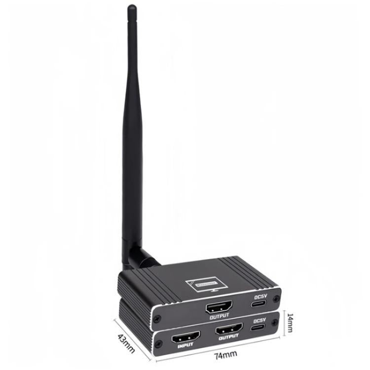 D9-1 / D10-1 Support 90 Degree Screen Rotation 8X1 HDMI Wireless Display Adapter - Adapter by buy2fix | Online Shopping UK | buy2fix