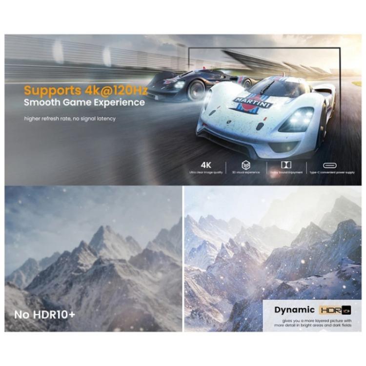 Q8-5 For Home Theater / Office HDMI 2.1 5x1 Switch 8K 60Hz Gaming Video Switcher  Control, Plug:EU Plug - Switch by buy2fix | Online Shopping UK | buy2fix