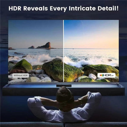 Q8-4 With Remote Control HDMI 2.1 8K 60Hz Gaming Home Theater Switcher 4x1 Adapter, Plug:US Plug - Switch by buy2fix | Online Shopping UK | buy2fix