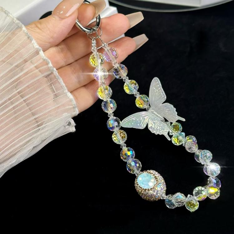 Heavy Industry Diamond-Rncrusted Sparkle Retro Phone Chain(Black) - Lanyards & Wrist Straps by buy2fix | Online Shopping UK | buy2fix