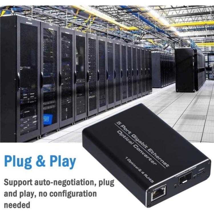 HW6 With TX / RX 1.25G Single Mode Single Fiber Transmission Adapter - Adapter by buy2fix | Online Shopping UK | buy2fix