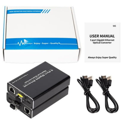 HW6 With TX / RX 1.25G Single Mode Single Fiber Transmission Adapter - Adapter by buy2fix | Online Shopping UK | buy2fix