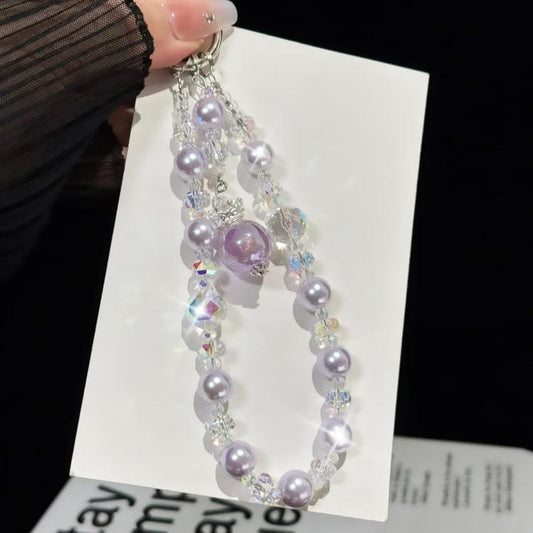 Small Crown Tassel Phone Chain(Purple) - Lanyards & Wrist Straps by buy2fix | Online Shopping UK | buy2fix