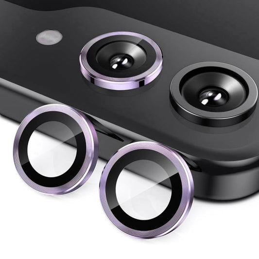 For Samsung Galaxy Z Flip7 ENKAY Hat-Prince 9H Rear Camera Lens Aluminium Alloy Tempered Glass Film(Purple) - Galaxy Z Flip7 5G Tempered Glass by ENKAY | Online Shopping UK | buy2fix