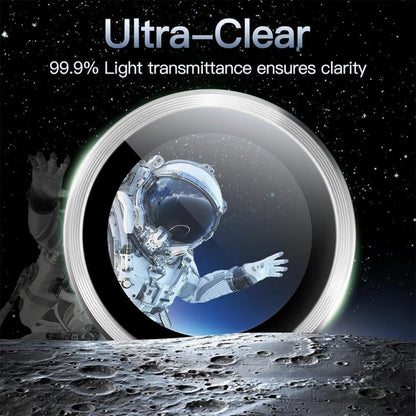 For Samsung Galaxy Z Flip7 ENKAY Hat-Prince 9H Rear Camera Lens Aluminium Alloy Tempered Glass Film(Purple) - Galaxy Z Flip7 5G Tempered Glass by ENKAY | Online Shopping UK | buy2fix