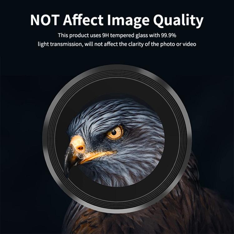 For Samsung Galaxy Z Fold7 ENKAY Hat-Prince 9H Rear Camera Lens Aluminium Alloy Tempered Glass Film(Gold) - Galaxy Z Fold7 5G Tempered Glass by ENKAY | Online Shopping UK | buy2fix