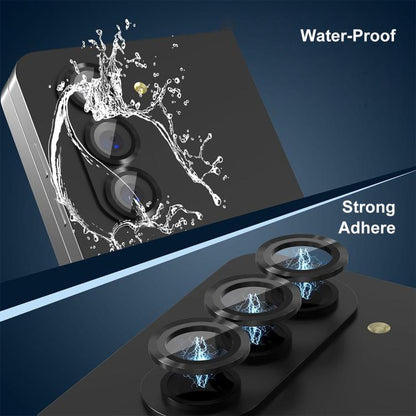 For Samsung Galaxy Z Fold7 ENKAY Hat-Prince 9H Rear Camera Lens Aluminium Alloy Tempered Glass Film(Colorful) - Galaxy Z Fold7 5G Tempered Glass by ENKAY | Online Shopping UK | buy2fix