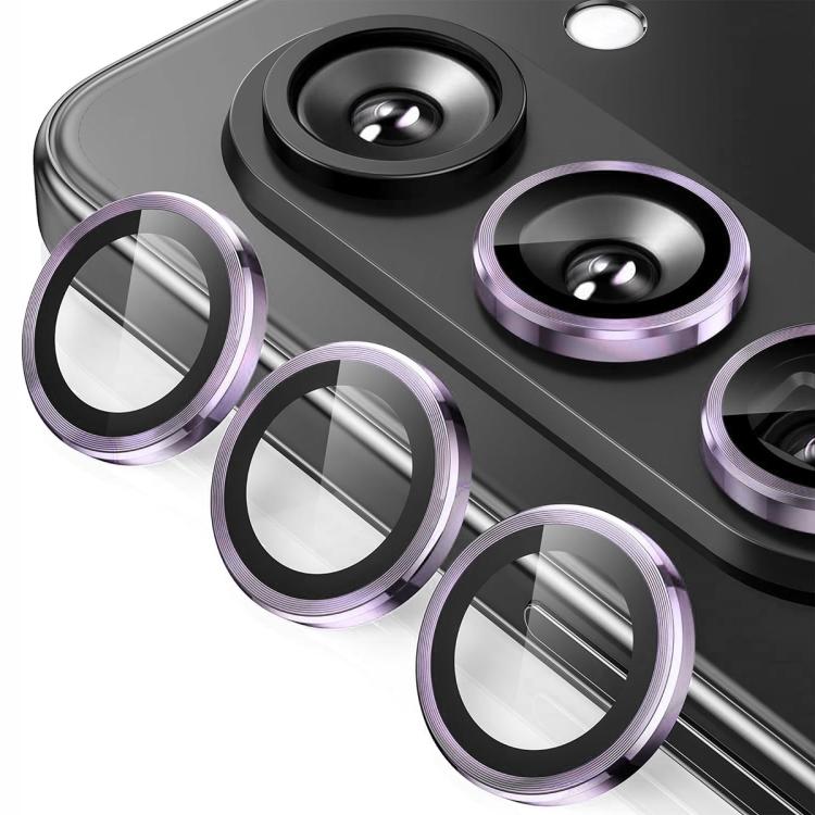 For Samsung Galaxy Z Fold7 ENKAY Hat-Prince 9H Rear Camera Lens Aluminium Alloy Tempered Glass Film(Purple) - Galaxy Z Fold7 5G Tempered Glass by ENKAY | Online Shopping UK | buy2fix