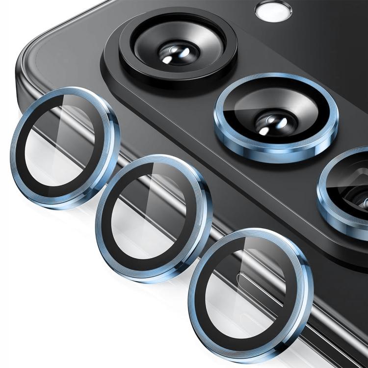 For Samsung Galaxy Z Fold7 ENKAY Hat-Prince 9H Rear Camera Lens Aluminium Alloy Tempered Glass Film(Sierra Blue) - Galaxy Z Fold7 5G Tempered Glass by ENKAY | Online Shopping UK | buy2fix