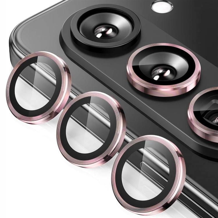 For Samsung Galaxy Z Fold7 ENKAY Hat-Prince 9H Rear Camera Lens Aluminium Alloy Tempered Glass Film(Pink) - Galaxy Z Fold7 5G Tempered Glass by ENKAY | Online Shopping UK | buy2fix