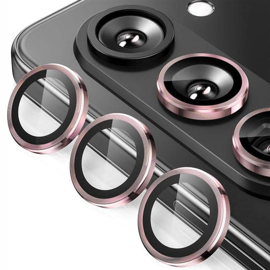 For Samsung Galaxy Z Fold7 ENKAY Hat-Prince 9H Rear Camera Lens Aluminium Alloy Tempered Glass Film(Pink) - Galaxy Z Fold7 5G Tempered Glass by ENKAY | Online Shopping UK | buy2fix