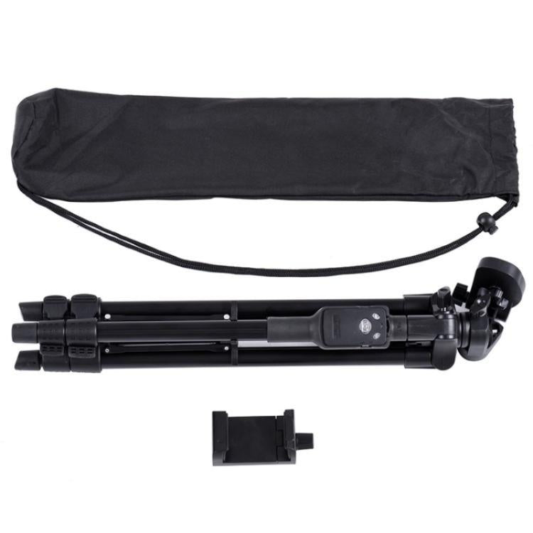 YUNTENG 5208 Professional Tripod Stand with BT Remote For DSLR SLR Camera Phone - Tripods by YUNTENG | Online Shopping UK | buy2fix