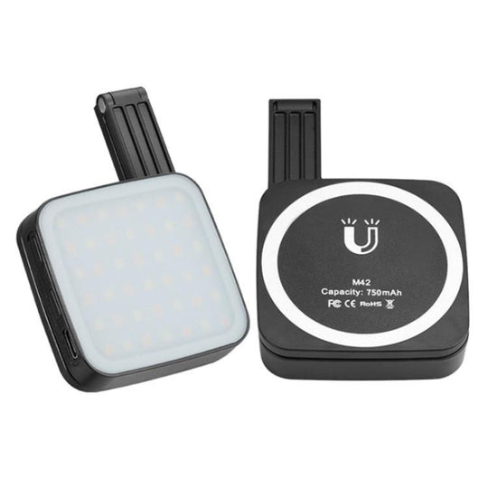 M42 Double-Sided Lighting Fill Light MagSafe Magnetic Phone Selfie Beauty Lamp(Black)