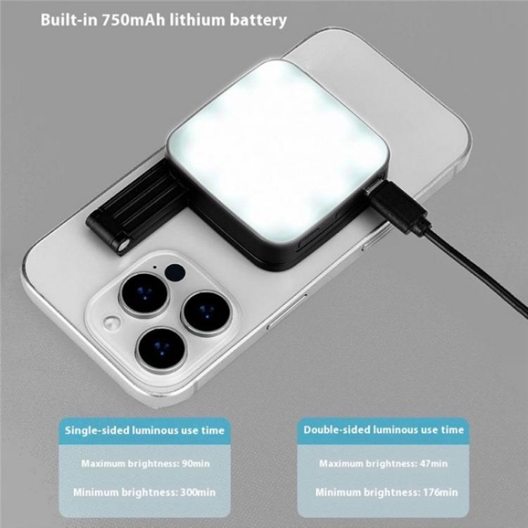 M42 Double-Sided Lighting Fill Light MagSafe Magnetic Phone Selfie Beauty Lamp(Black) - Selfie Light by buy2fix | Online Shopping UK | buy2fix