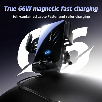 SD06 Car Air Vent Mount Anti Shake Automatic Clamping Wireless Charging Phone Stand - Car Charger by buy2fix | Online Shopping UK | buy2fix