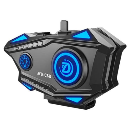 JYD-C68 Motorcycle Riders Helmet Hands-Free Wireless Bluetooth Music Headset - Motorcycle Walkie Talkie by buy2fix | Online Shopping UK | buy2fix