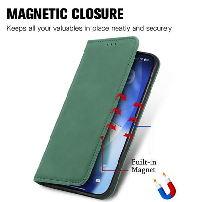 For iPhone Air Retro Skin Feel Magnetic Flip Leather Phone Case(Green) - iPhone Air Cases by buy2fix | Online Shopping UK | buy2fix