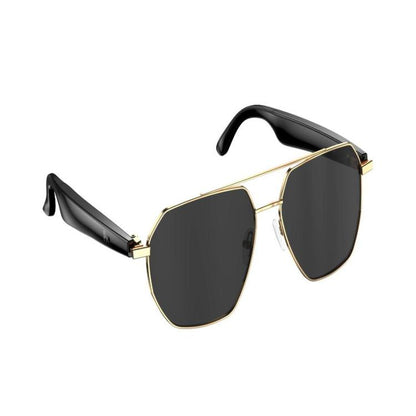 W100C Smart Glasses, Support AI Conversation / AI Intelligent Translation / Bluetooth Call(Black) - Smart Glasses by buy2fix | Online Shopping UK | buy2fix