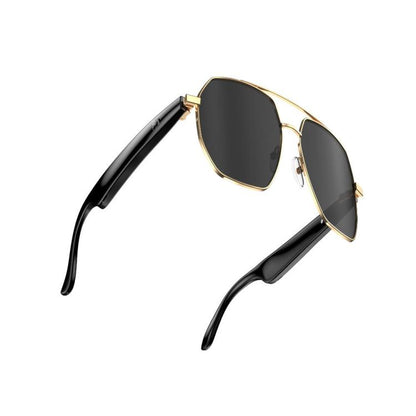 W100C Smart Glasses, Support AI Conversation / AI Intelligent Translation / Bluetooth Call(Black) - Smart Glasses by buy2fix | Online Shopping UK | buy2fix