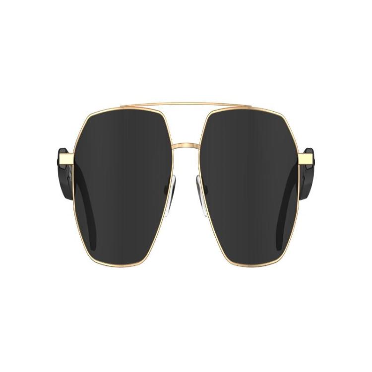 W100C Smart Glasses, Support AI Conversation / AI Intelligent Translation / Bluetooth Call(Black) - Smart Glasses by buy2fix | Online Shopping UK | buy2fix