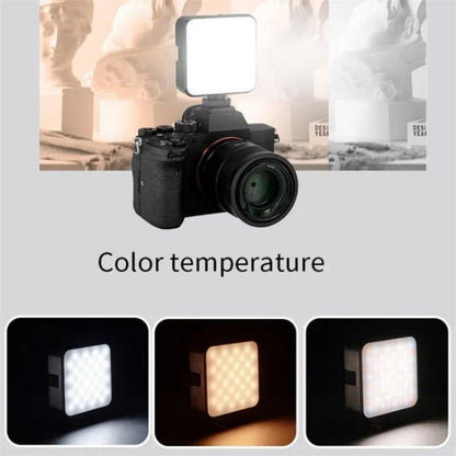 JMARY FM-59R Dimmable Video Recording Mini Fill Light with 3 Cold Shoe Mounts -  by Jmary | Online Shopping UK | buy2fix