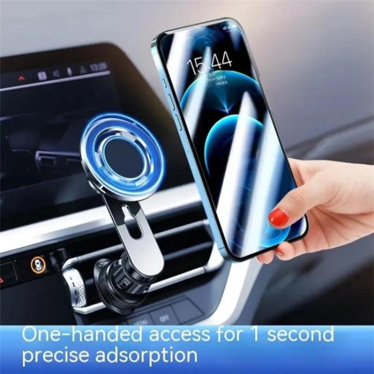 JMARY MH-78 Strong Magnetic Absorption Cell Phone Holder Bracket Car Air Vent Phone Mount - Universal Car Holders by Jmary | Online Shopping UK | buy2fix