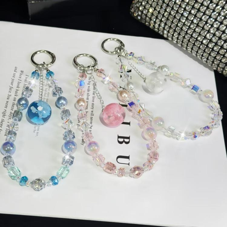 Cloud Glow-In-The-Dark Bead Pendant Mobile Phone Chain(White) - Lanyards & Wrist Straps by buy2fix | Online Shopping UK | buy2fix