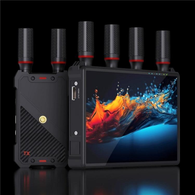 VRRIIS 083P Wth Screen Support 1TX to 5RX 400m Wireless HDMI Transmitter Receiver, Plug:US Plug - Adapter by buy2fix | Online Shopping UK | buy2fix