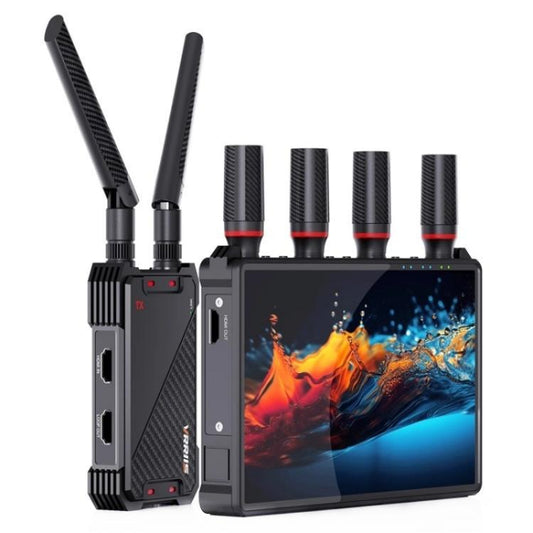 VRRIIS 083H 400M Range 7 Inch LCD Screen HDMI Extender Wireless HDMI Transmitter Receiver, Plug:AU Plug - Adapter by buy2fix | Online Shopping UK | buy2fix