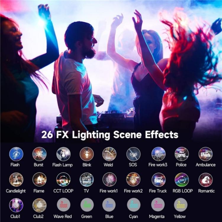 Weeylite S03 Portable RGB Light Video Live Streaming Photography Full Color Fill Light(Blue) - Selfie Light by buy2fix | Online Shopping UK | buy2fix