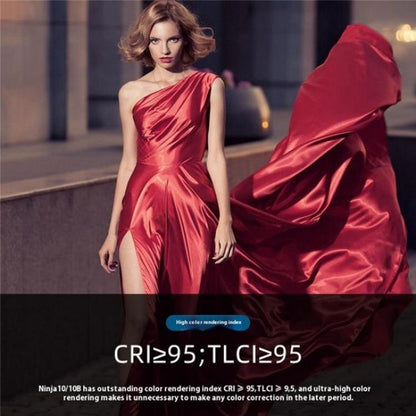 VILTROX Ninja 10 5600K Professional Photography Studio Fill Light 120W LED Video Light(EU Plug) -  by buy2fix | Online Shopping UK | buy2fix