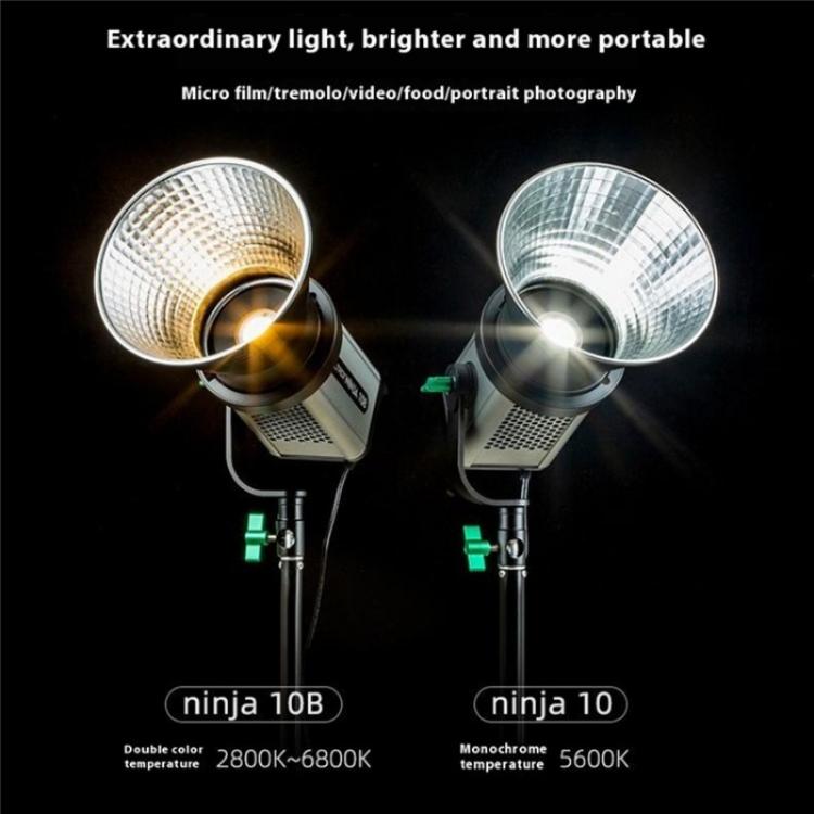 VILTROX Ninja 10B 2800-6800K Photography Studio Streaming Fill Light 120W LED Video Light(EU Plug) -  by buy2fix | Online Shopping UK | buy2fix