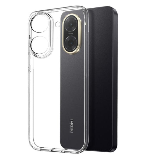 For Xiaomi Redmi A5 4G 171.7mm NORTHJO 2 in 1 TPU Phone Case Screen Protector Tempered Glass Film(Clear) - Xiaomi Cases by NORTHJO | Online Shopping UK | buy2fix