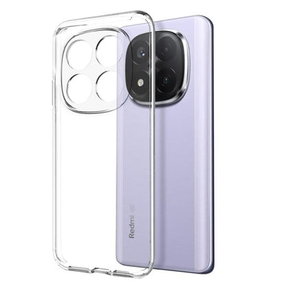 For Xiaomi Redmi Note 14 Pro+ 5G NORTHJO 2 in 1 TPU Phone Case Screen Protector Tempered Glass Film(Clear) - Note 14 Pro+ Cases by NORTHJO | Online Shopping UK | buy2fix