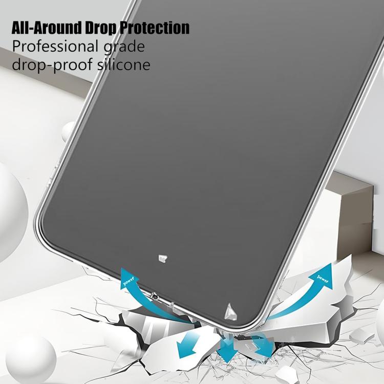 For iPhone 15 Kalebol 1.5mm Thickened Rounded Corner Transparency TPU Phone Case - iPhone 15 Cases by Kalebol | Online Shopping UK | buy2fix