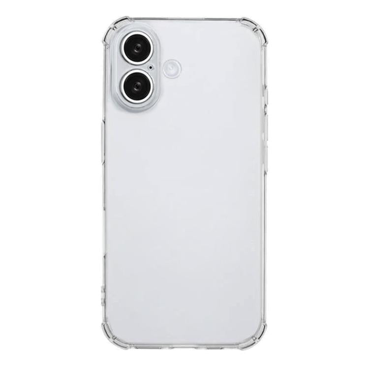 For iPhone 16 Kalebol 1.5mm Four-Corner Airbags Shockproof Transparency TPU Phone Case - iPhone 16 Cases by Kalebol | Online Shopping UK | buy2fix