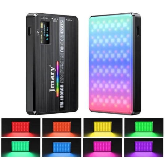 JMARY FM-150RGB For Smartphone Laptop Camera Portable LED RGB Photography Video Light -  by Jmary | Online Shopping UK | buy2fix