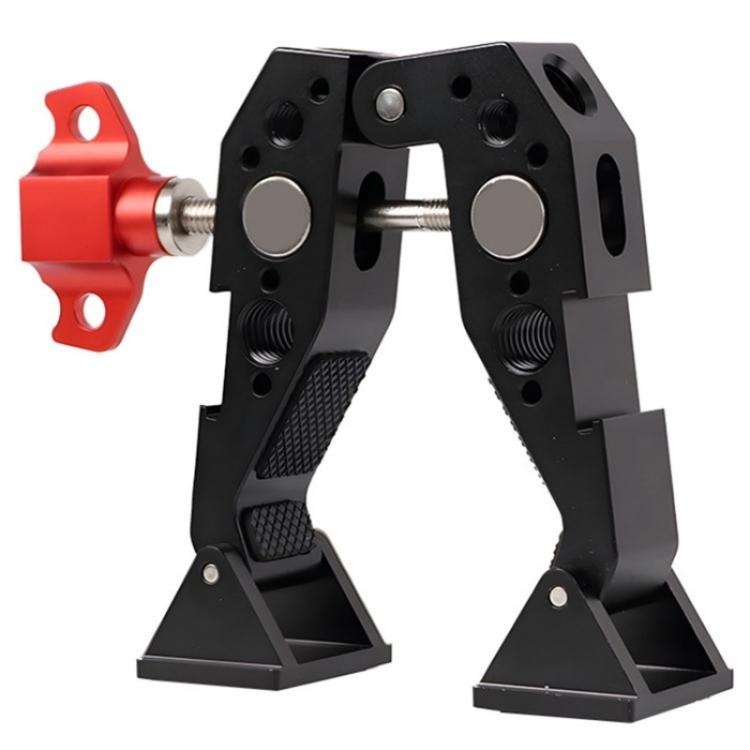 F084 Metal Hot Shoe Mount Multi-Function Crab Clamp Universal Photography Light Stand Clamp -  by buy2fix | Online Shopping UK | buy2fix