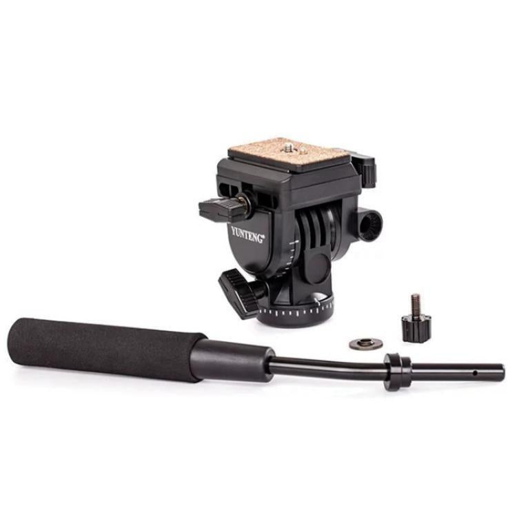 YUNTENG 930 For DSLR Mirrorless Camera DV Camcorders Camera Hydraulic Damping Gimbal - Tripod Heads by YUNTENG | Online Shopping UK | buy2fix