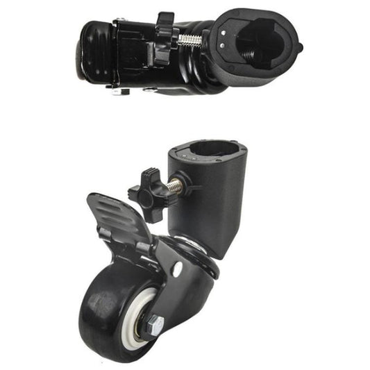 YUNTENG VCT-800 Studio Photography Light Stand Rollers 3Pcs Tripod Caster Wheels - Other Accessories by YUNTENG | Online Shopping UK | buy2fix