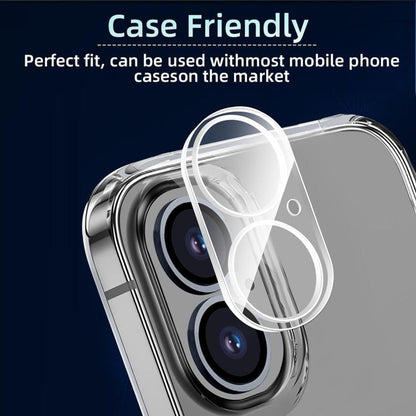 For iPhone 16 Kalebol Transparent One Piece Lens Protection Film - iPhone 16 Tempered Glass by Kalebol | Online Shopping UK | buy2fix