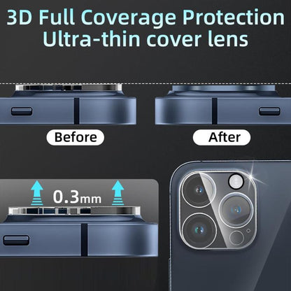 For iPhone 16 Pro Max Kalebol Transparent One Piece Lens Protection Film - iPhone 16 Pro Max Tempered Glass by Kalebol | Online Shopping UK | buy2fix