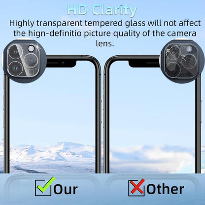 For iPhone 16 Pro Max Kalebol Transparent One Piece Lens Protection Film - iPhone 16 Pro Max Tempered Glass by Kalebol | Online Shopping UK | buy2fix