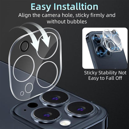 For iPhone 16 Pro Max Kalebol Transparent One Piece Lens Protection Film - iPhone 16 Pro Max Tempered Glass by Kalebol | Online Shopping UK | buy2fix
